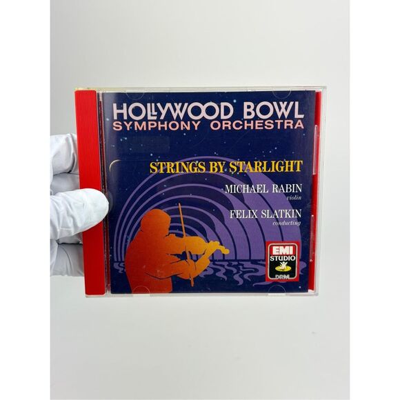 1990 Strings by Starlight Hollywood Bowl Symphony Orchestra CD Michael Rabin AP2 - Picture 1 of 8
